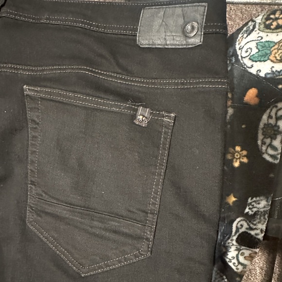 BUFFALO™️ by David Bitton®️Men's Ash-X Slim-Stretch Black Denim Men's Jean🦬 - Picture 8 of 15